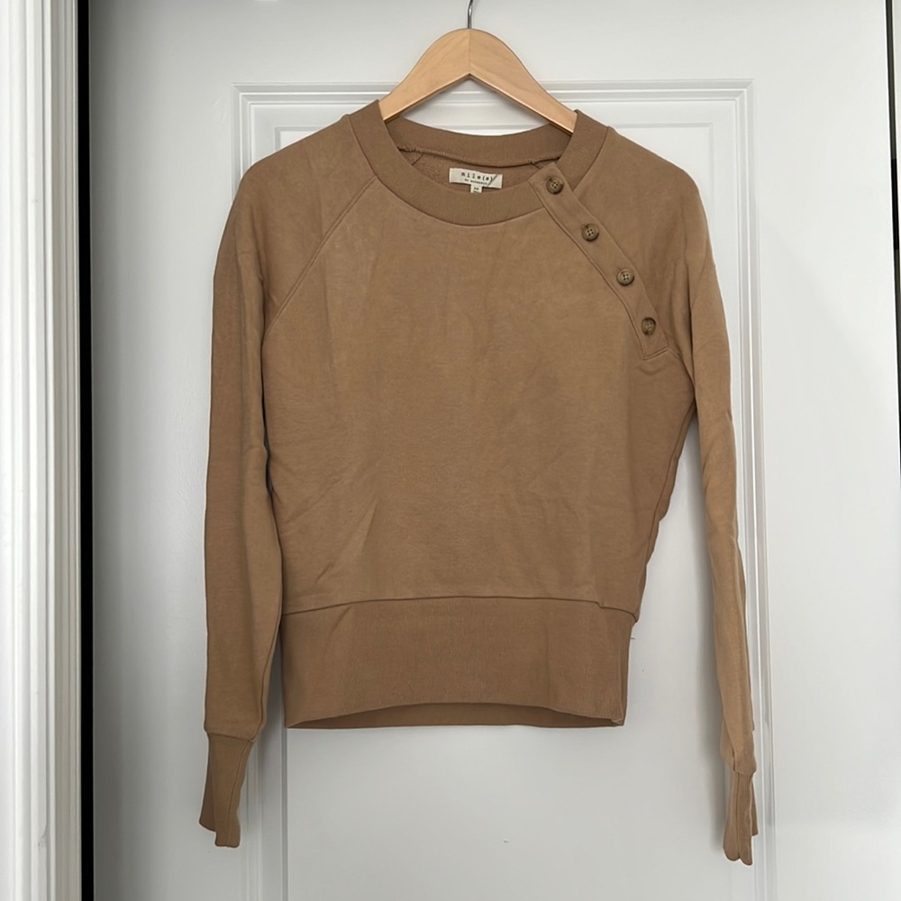 Madewell beige crew neck sweater